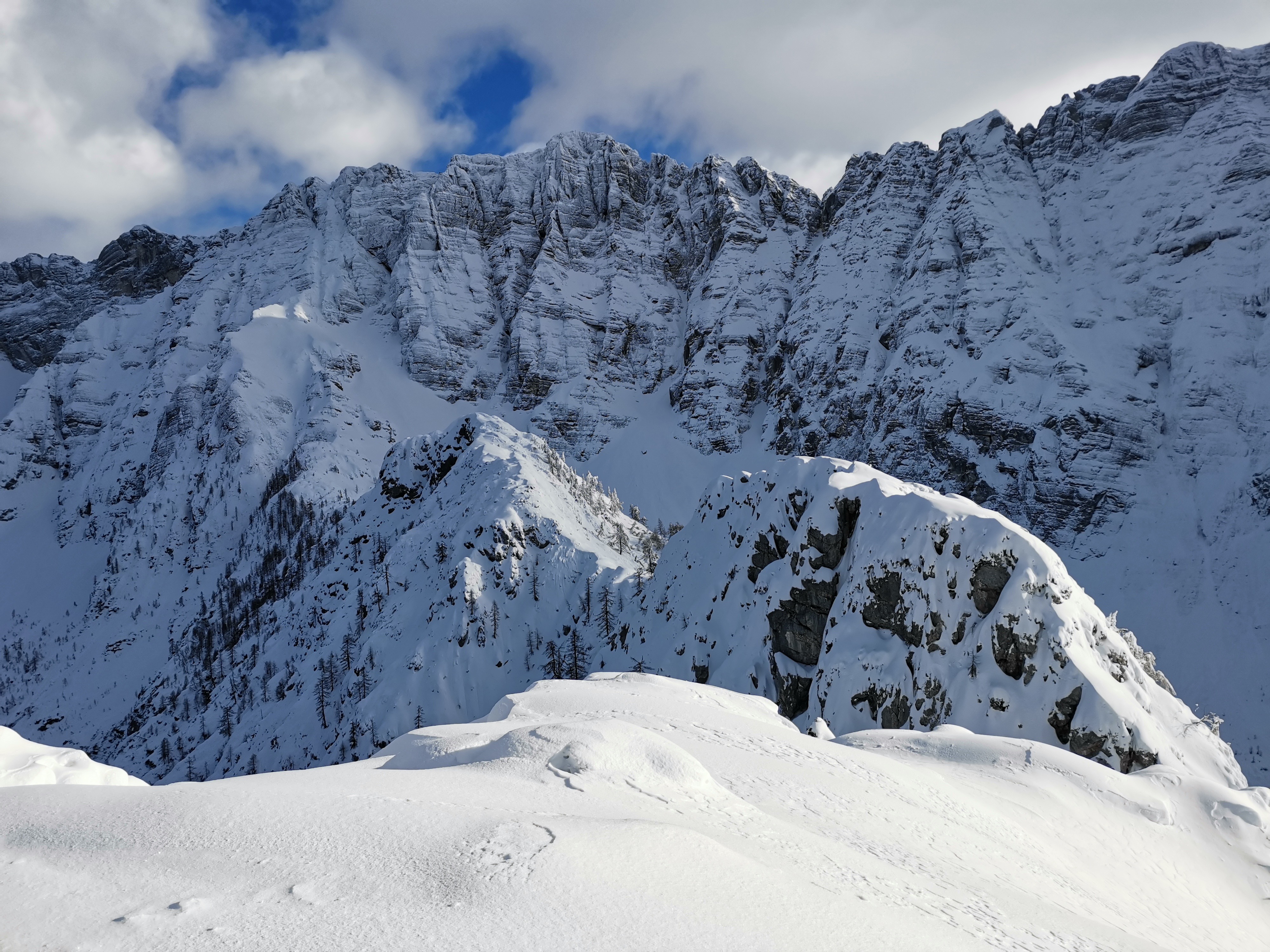 Winter ridge