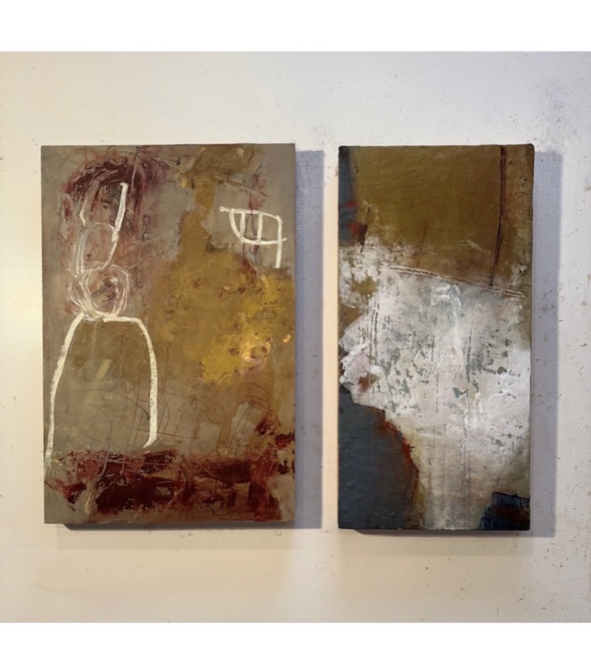 Oil on panels